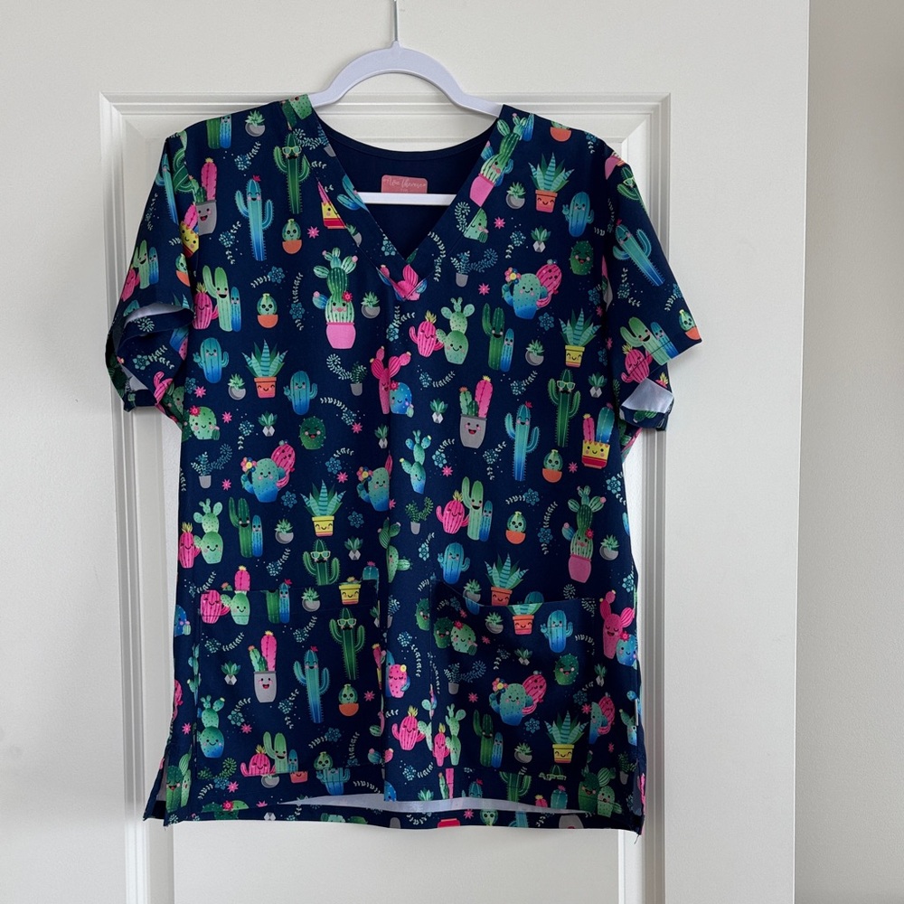 Succulent Scrub Top